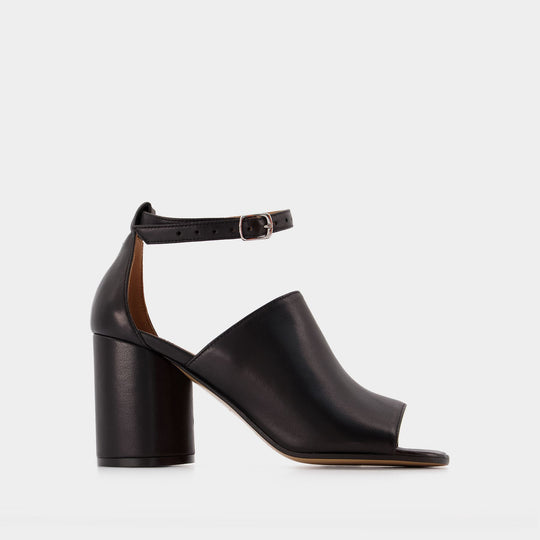 Sandales Hannah - Maison Margiela - Cuir - Noir