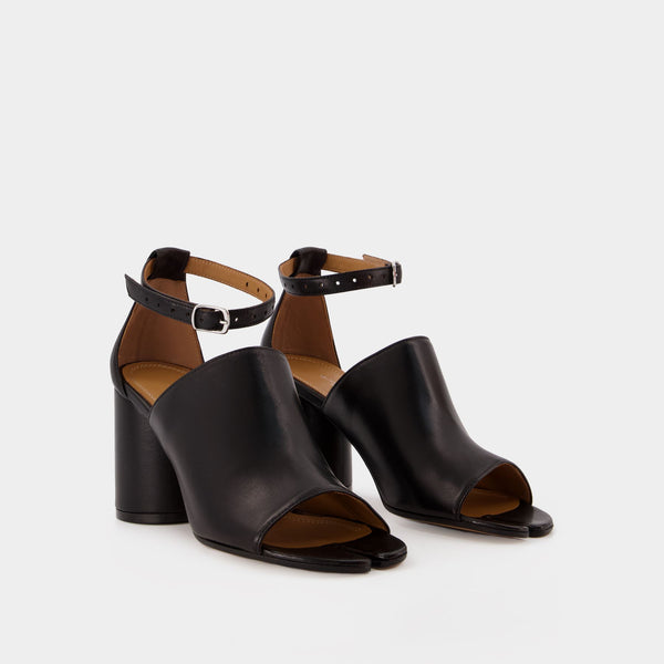 Sandales Hannah - Maison Margiela - Cuir - Noir