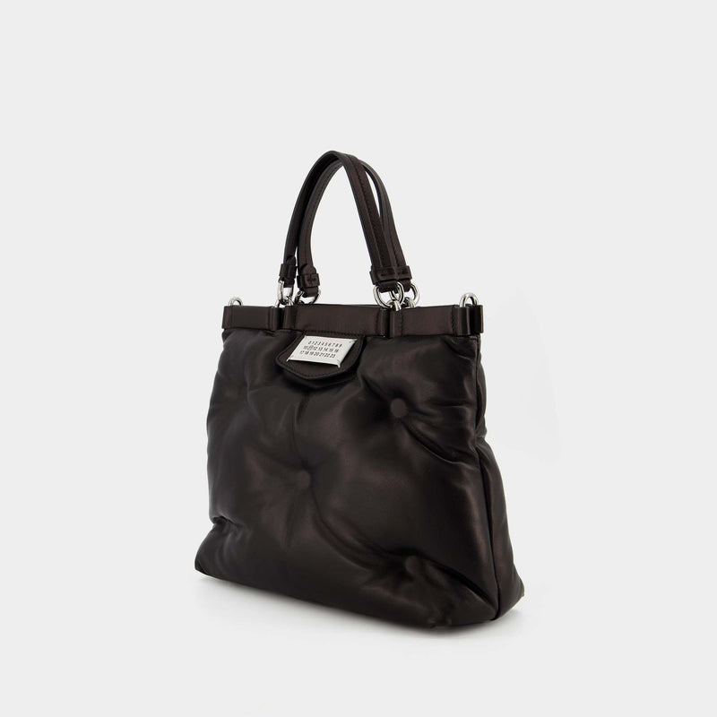 Tote Bag Glam Slam Small - Maison Margiela - Cuir - Noir