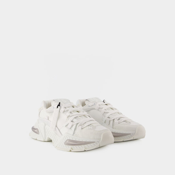 Sneakers Airmaster - Dolce&Gabbana - Cuir - Blanc