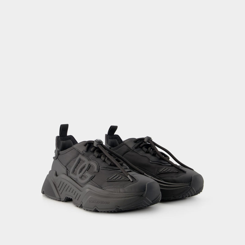 Sneakers Daymaster - Dolce&Gabbana - Cuir - Noir