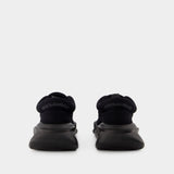 Sneakers Wave Lace Up - Dolce & Gabbana - Nero/Nero