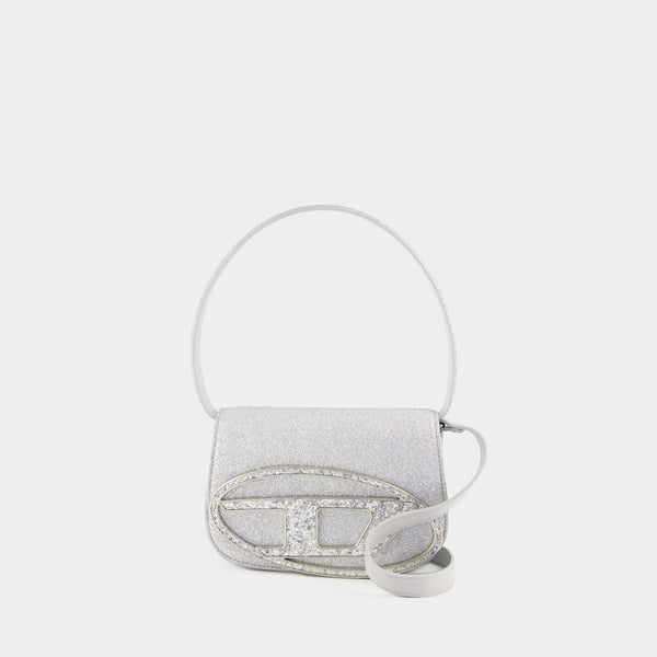 Sac Porté Épaule 1dr - Diesel - Pvc - Pailleté Argent