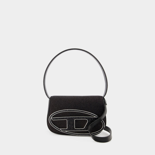 Sac Porté Épaule 1dr - Diesel - Pvc - Pailleté Noir