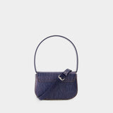 Sac Porté Épaule 1dr - Diesel - Cuir - Bleu