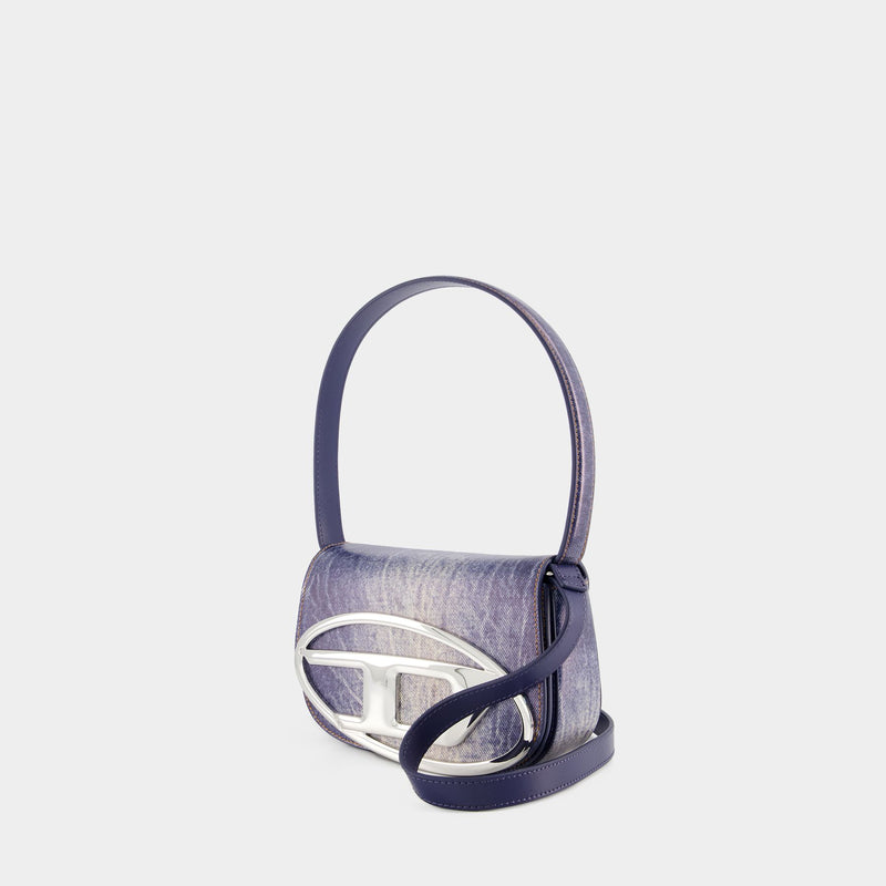 Sac Porté Épaule 1dr - Diesel - Cuir - Bleu