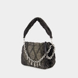 Sac Porté Épaule Charm - Diesel - Coton - Noir