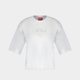 T-Shirt Rowy Od - Diesel - Coton - Blanc