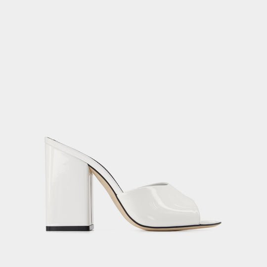 Mules Holly Anja - Paris Texas - Cuir - Blanc