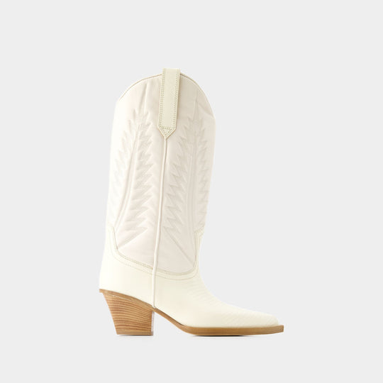 Bottes Rosario 60 - Paris Texas - Cuir - Beige