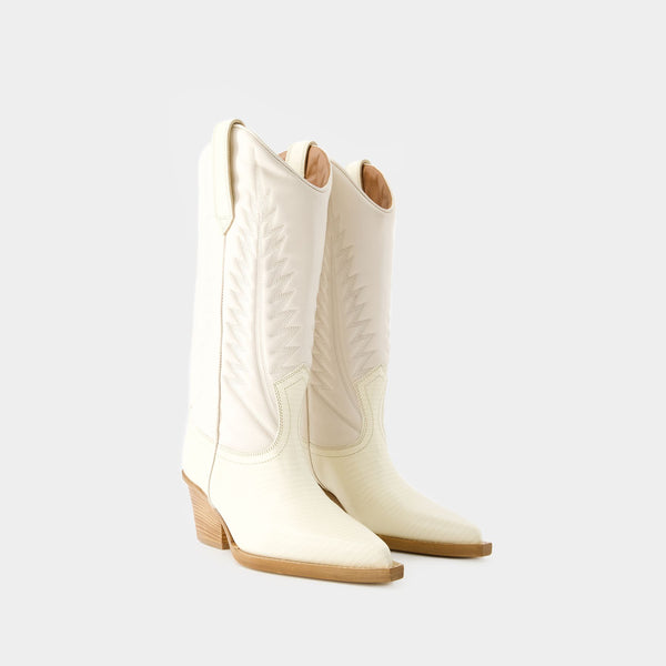 Bottes Rosario 60 - Paris Texas - Cuir - Beige