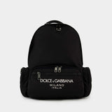 Sac À Dos - Dolce & Gabbana - Nylon - Noir