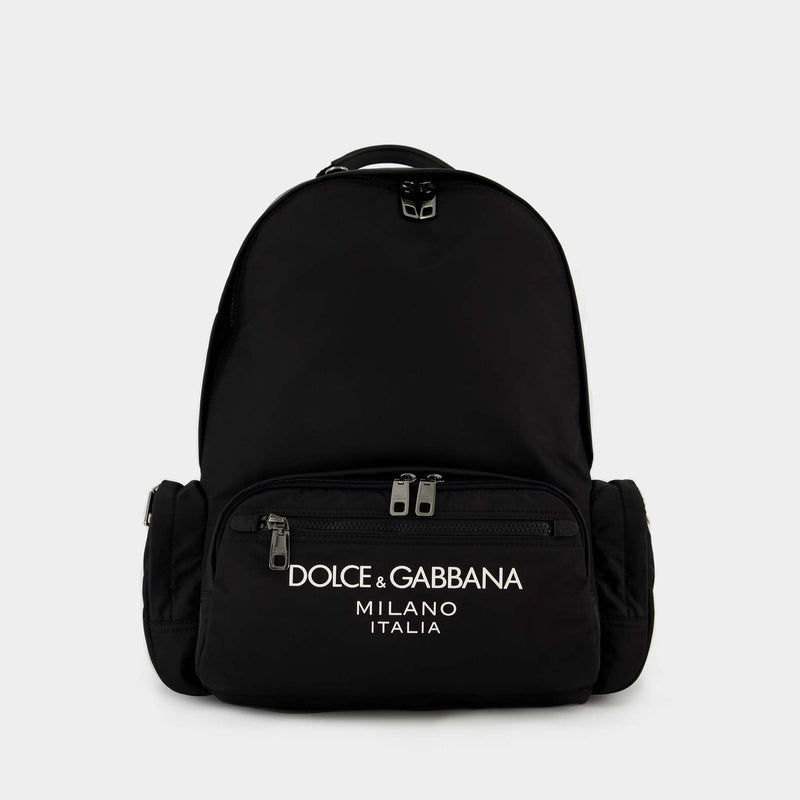 Sac À Dos - Dolce & Gabbana - Nylon - Noir
