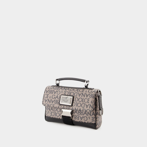 Portefeuille Logo - Dolce & Gabbana - Cuir - Multi