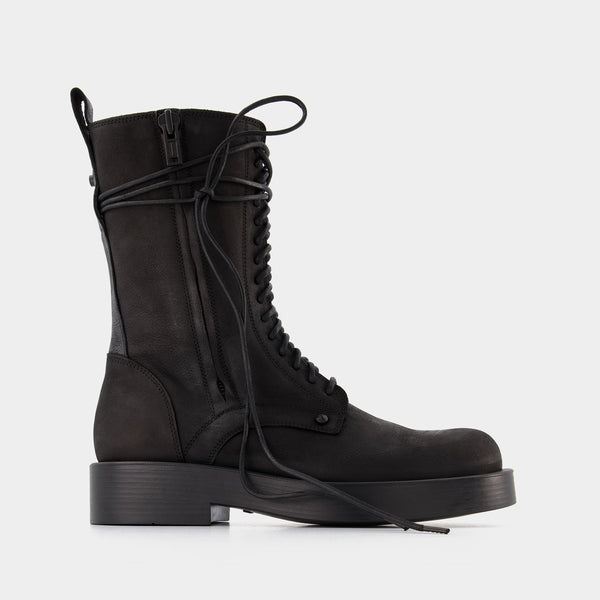 Bottines Maxim en Cuir Noir