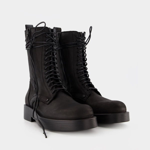 Bottines Maxim en Cuir Noir