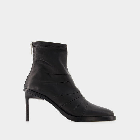Bottines Hedy - Ann Demeulemeester - Cuir - Noir