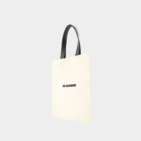 Tote Bag Book - Jil Sander - Tissu - Beige