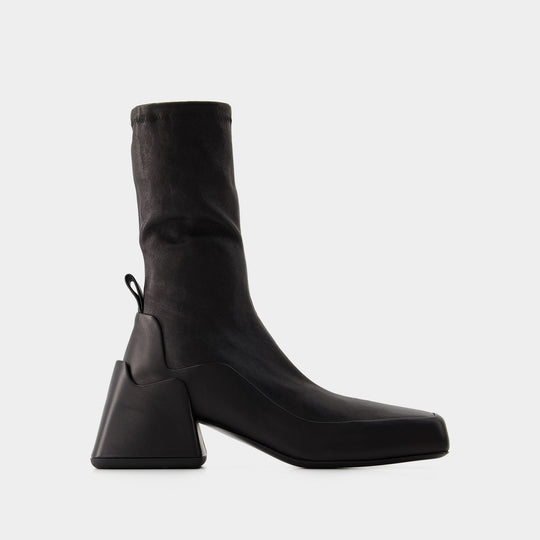 Bottines - Jil Sander - Cuir - Noir