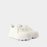 Sneakers - Jil Sander - Cuir - Porcelaine