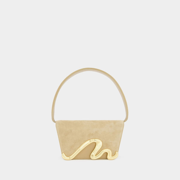 Sac Hobo Livi - Cult Gaia - Cuir - Beige