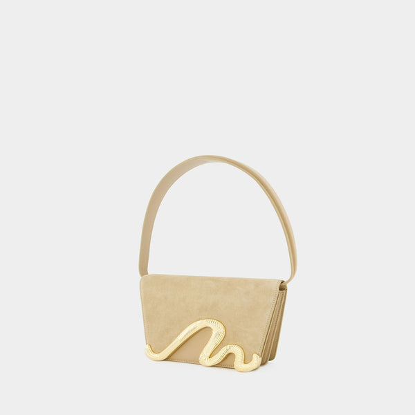 Sac Hobo Livi - Cult Gaia - Cuir - Beige