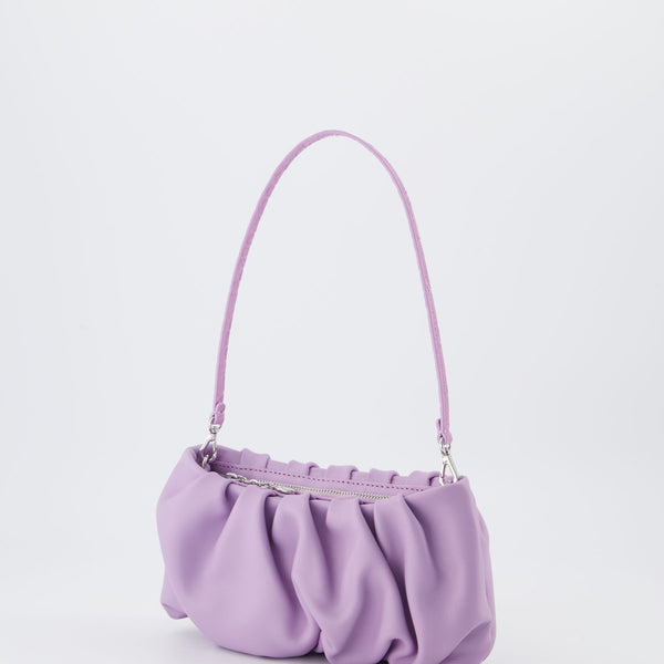 Sac Hobo Bean Convertible - Staud - Cuir - Lilas