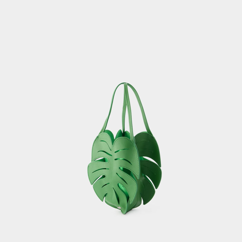 Sac à Main Palm - Staud - Cuir - Vert