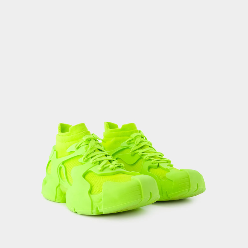 Sneakers Tossu - Camper - Cuir - Vert