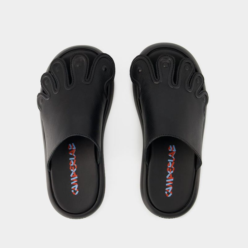 Sandales Pelotas Flota - Camper - Cuir - Noir