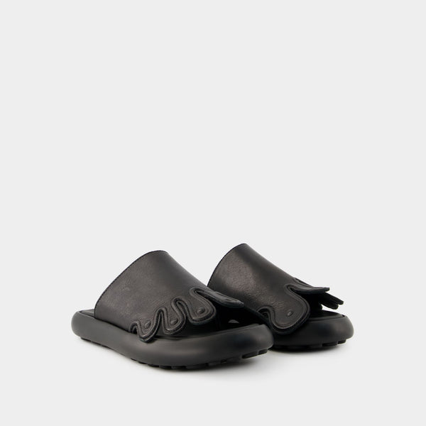 Sandales Pelotas Flota - Camper - Cuir - Noir