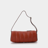 Sac Padded Cylinder en Cuir Rouge