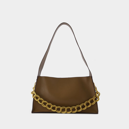 Sac Kesme en Cuir Marron