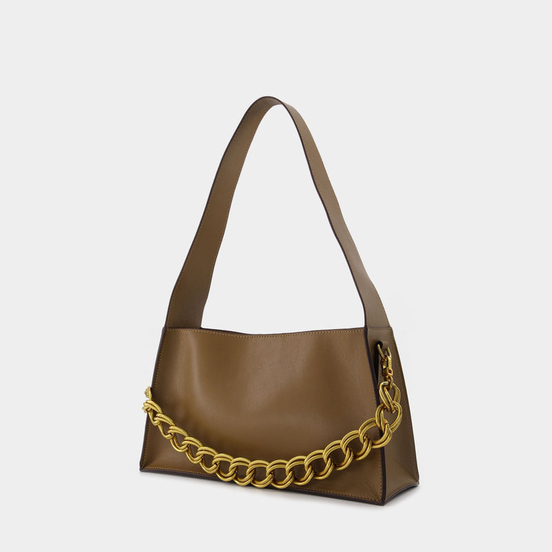 Sac Kesme en Cuir Marron