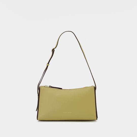 Sac Hobo Mini Prism - Manu Atelier - Cuir - Tapioca