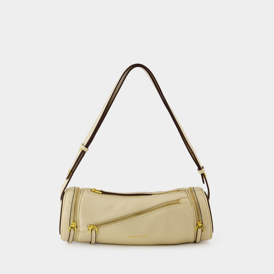 Sac Cylinder 23 - Manu Atelier - Cuir - Beige