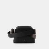 Sac Hobo Mini Brot - Osoi - Cuir - Noir