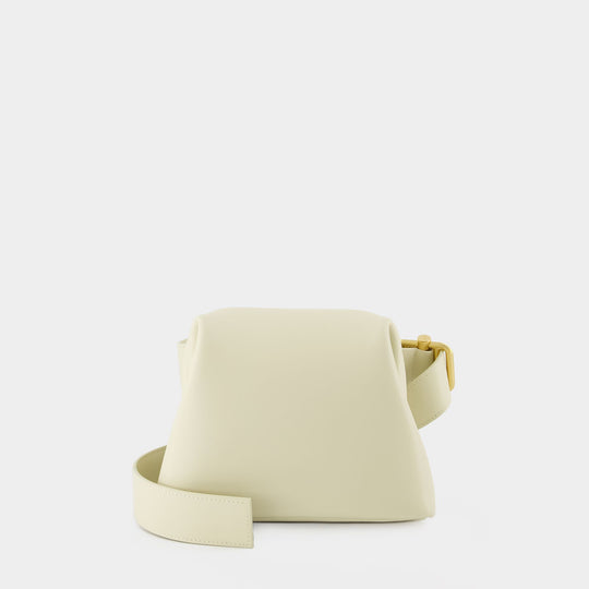 Sac Hobo Mini Brot - Osoi - Cuir - Crème