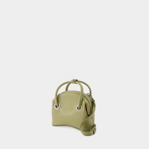 Sac Mini Circle - Osoi - Cuir - Vert