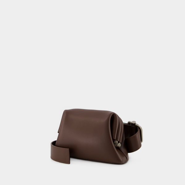 Sac à bandoulière Pecan Brot - Osoi - Cuir - Marron
