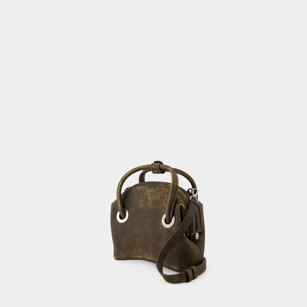Sac Mini Circle - Osoi - Cuir - Marron