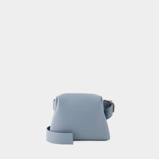 Sac à bandoulière Mini Brot - Osoi - Cuir - Gris