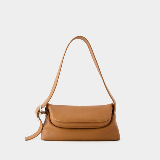 Sac Hobo Folder Brot - Osoi - Cuir - Marron