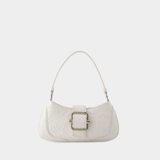 Sac Porté Épaule Brocle Small - Osoi - Coton - Blanc