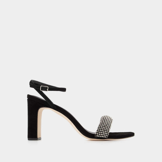 Sandales Shay - Loeffler Randall - Suède - Noir
