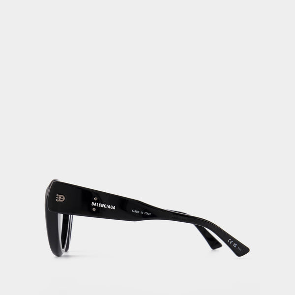 Lunettes de Soleil en Acétate Noir