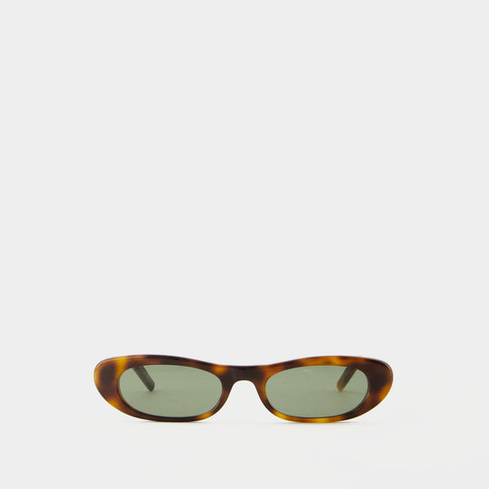 Lunettes De Soleil Sl 557 - Saint Laurent - Acétate - Havana