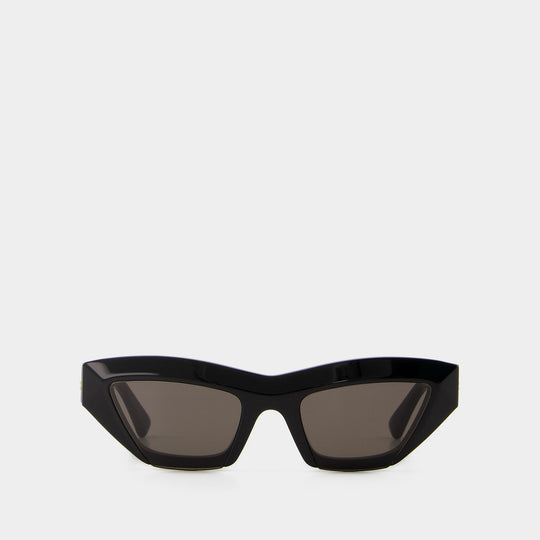 Lunettes De Soleil - Bottega Veneta - Noir/Gris