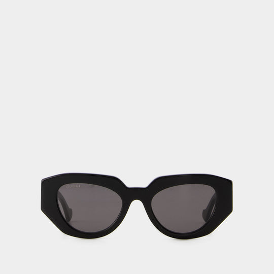 Lunettes De Soleil - Gucci - Noir/Gris