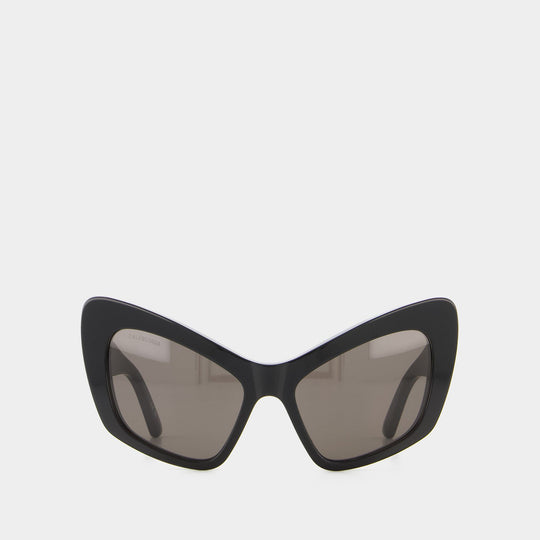 Lunettes De Soleil - Balenciaga - Noir/Gris